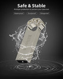Usb Flash Drive, 2Pcs 64Gb Cute Catpaw Style Thumb Drive Portable Key-Hole Design Memory Stick, Waterproof Jump Pen Drive For Storage And Backup