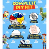 All-In-1 Toy Story Balloons Garland Kit & Arch For Toy Story Birthday Party And Baby Shower Decorations - Toys Story Balloons Latex With Cow Pattern For Woody And Buzz Lightyear Theme Supplies