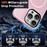 Magnetic Shockproof Case for iPhone 12 Pro Max, Pink