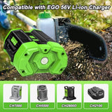 5000Mah 56V Battery Replacement For Ego 56V Lithium-Ion Battery Ba2800 Ba4200 Ba1400 Compatible With Ego 56V Cs1604 Cs1804 Cs1403 Ht2400 Lb6504 Lb5804 Lb6500 Lb4800 Ph1400 Power Tools(Green)
