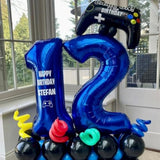 Navy Blue 12 Balloon Numbers,40 Inch Dark Blue 12 Or 21 Birthday Balloons Large Foil Mylar Balloons Number 12 For Birthday Party Anniversary Decorations