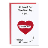 Funny Valentines Day Card For Him, Valentines Cards For Him, Happy Valentines Day Cards,Valentines Gifts For Him,Husband, Boyfriend, Anniversary Card Gifts