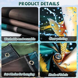 Gone Fishing Party Decorations Fisherman Photo Door Banner Fishing Photo Booth Props, Large Backdrop Hanging For Kids Boys Girls Fisher Tournament Birthday Party Game Decor Favors Supply