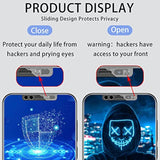 Screen Protector With Front Slide Camera Cover - Compatible For Iphone 13/14, Hd Tempered Glass Screen Protection And Spy Cover Protect Privacy, Not Affect Face Id - 2 Pack