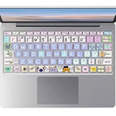 Keyboard Skin For 2021 2020 Microsoft Surface Laptop Go 12.4" & 2022 Surface L