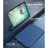 Case For Samsung Galaxy Tab A9+/A9 Plus 11 Inch 2023, Slim Lightweight Stand Hard Back Shell Protective Cover For Galaxy Tab A9+ Tablet Smx210/X216/X218, Auto Wake/Sleep, Navy Blue