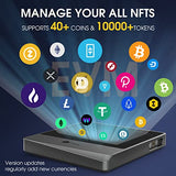 Air-Gapped Crypto Wallet - Titan Mini, 10000 Coins & Tokens, Anti-Tamper Cold Storage For Btc/Xrp/Eth/Xlm/Usdt/Ltc