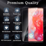 Screen Protector For Motorola Moto G Stylus 5G 2024, Tempered Glass Film, Ultra Hd 9H Hardness Case Friendly Anti Scratch Bubble Free Ultra Resistant Oil-Resistant Shatter Protection, 3-Pack