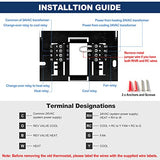 Non-Programmable Digital Thermostat For Home, Up To 1 Heat/1 Cool With Large Lcd Display, Compatible With Single Stage Electrical And Gas/Oil System, Black