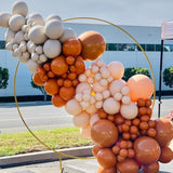 Fall Balloon Arch Kit: Orange, Gold, Apricot Party Garland