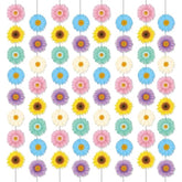 12 Packs Spring Sun Flowers Banners Sunflower Garland Kit Flower Hanging Swirl Spring Party Supplies Decorations Sunflower Paper Cutouts For Birthday Party Home Classroom Favor Supplies Decor