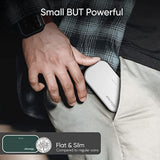 Slim Flat Usb Wall Charger, Ultra Thin 3 Port Wall Adapter With Smart Ic, Low Profile Block Power Cube For Iphone, Ipad, Ipod, Android, Samsung Galaxy, And More