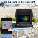 Computer Bag For Working Outside,Portable Outdoor Work Sleeve,Outdoor Computer Hood Case 12-14Inch(Patent Pending)