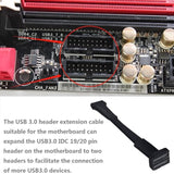 Usb 3.0 Header Splitter Extension Cable,Computer Internal Motherboard Usb 3.0