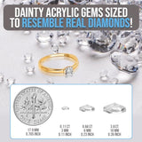 Luxury Crystal-Clear Party Decorations; Sparkling Scatter Gems & Vase Filler For Elegant Wedding Centerpiece Table Decor