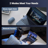 UGREEN Bluetooth 5.3 Adapter & Undetectable Mouse Jiggler, USB Bluetooth Dongle for Computer Laptop, USB Mouse Mover with Switch Button, 2 Jiggle Modes, Plug and Play