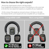 P5 S2 Ear Pads - Replacement Ear Cushion Compatible With P5 Wireless / P5 Series 2 / P5 S2 Series 2 Headphones (Cooling Gel Mesh)