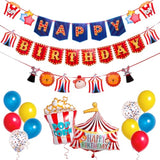 Carnival Theme Party Decorations, Circus Party Decorations, Carnival Birthday Party Decorations, Circus Birthday Party Supplies | Carnival Banner | Circus Banner | Carnival Balloons Decor