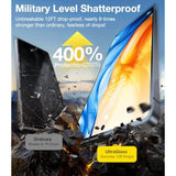 2-Pack Unbreakable 9H+ Screen Protector for Samsung S25 Plus, Shatterproof, Durable