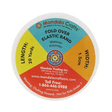 Magenta Elastic Fold Over Elastic 5/8 Inch Stretchy Ribbon For Hair Ti