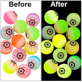 12 Pieces Halloween Bouncing Balls Glow In The Dark Bouncing Eyeballs Halloween Theme Eyeballs For Halloween Favor Supplies