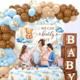 103pcs We Can Bearly Wait Decor Set with Balloons, Boxes, Backdrop & More