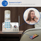 Dl72319 Dect 6.0 3-Handset Cordless Phone For Home With Connect To Cell, Call Blocking, 1.8" Backlit Screen, Big Buttons, Intercom, And Unsurpassed Range