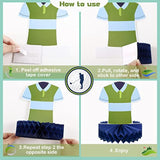 12-Pack Golf Party Table Centerpieces β Honeycomb Decor & Cake Toppers for Sports-Themed Events