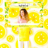 Lemon Bridal Shower Party Photo Booth Props Lemon Citrus Lemonade Theme Bride To Be Bachelorette Wedding Engagement Final Fiesta Hen Party Decor