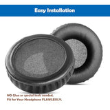 Professional Replacement Earpads Cushion Compatible With Sennheiser Hd-205 Hd 205 Headphone Ear Pads With Skin-Friendly Leather And Memory Foam