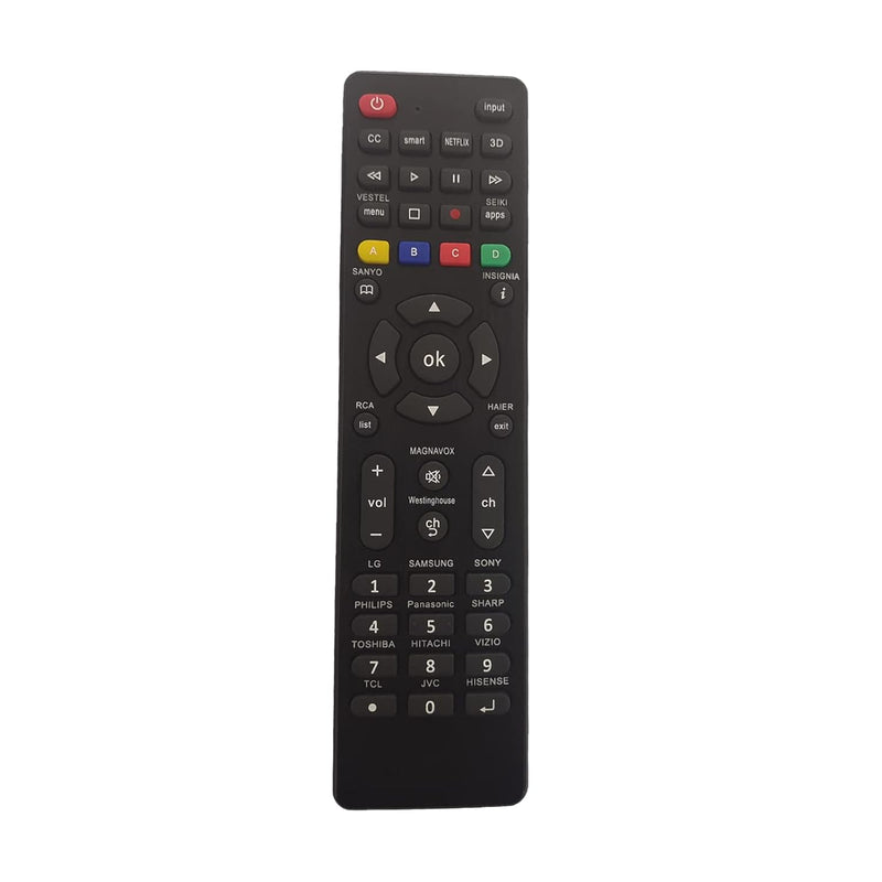 Universal Tv Remote For Lg,Samsung, Tcl, Philips, Vizio, Sharp, Sony, Panasoni