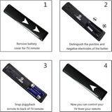 Replacement Samsung TV Remote for 2015-2024 Smart TVs with Quick Access
