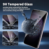 3 Pack For Samsung Galaxy S23+/S23 Plus Privacy Screen Protector, 9H Hardness Anti-Spy Tempered Glass, Scratch-Resistant ?Anti-Fingerprint?Bubble Free, Easy Install