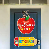 “Welcome to 1st Grade” door banner for first-day and classroom back-to-school décor