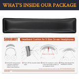 Headband Cover For Turtle Beach Stealth 600 Gen2 Gen 2 Usb/Max/Ps/Xb Headsets, Replacement Headstrap Pad Repair Part - Black