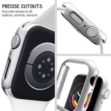4 Pack Hard Pc Bumper Case Compatible With Apple Watch Se (2Nd Gen) Series 6 Series 5 Series 4 44Mm Without Screen Protector, Scratch Resistant Protective Frame Edge Cover For Iwatch 44Mm