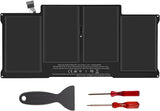 A1466 A1405 Laptop Battery Replacement for MacBook Air 13 Inch 2010-2017 55Wh