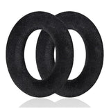 Hd380 Replacement Ear Pads Compatible With Sennheiser Hd380 Hd380Pro Pxc350 Pc350Se Headphones, Earpads Cushions With Soft Flannel And Memory Foam (Black/Flannel)