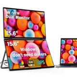 16 Inch Portable Monitor 180Hz Portable Gaming Monitor, 1200P Fhd External Travel Monitor, Lightweight, Mini Hdmi Extra Second Screen For Laptop, Pc, Ps5, Mac, Xbox (Not Includes Adapter)