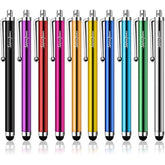 10-Pack High Precision Stylus Pens for iPad iPhone Samsung and Tablets