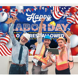 Labor Day Decorations Banner Remember And Honor Laborer Banner Stars And Stripes Style Celebration Party Decorations Happy Labor Day Party Photo Background