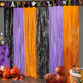 Halloween Party Decorations Trick or Treat Backdrop Banner Wall Door Indoor Outdoor