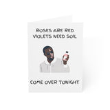Diddy Funny Card 'I'Ve Got Baby Oil', Humorous Stationery, Birthday Cards, Gifts, Cards Set, Just Because, Anniversary (Any Occasion)