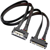 22Pin Sata Power Extension Cable,22 Pin(7+15) Sata Male To Female Data And Pow