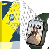 8-Pack Flexible HD Screen Protector for Apple Watch SE 4-6 40mm Clear