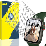 8-Pack Flexible HD Screen Protector for Apple Watch SE 4-6 40mm Clear