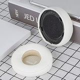 Geekria QuickFit Replacement Ear Pads for JBL Everest Elite 300, V300NXT Headphones Ear Cushions, Repair Parts (White)