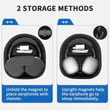 Smart Case For Apple Airpods Max Supports Sleep Mode, Hard Organizer Portable Carry Travel Cover Storage Bag