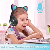 Kids Headphones, Bluetooth Wireless Headphones For Kids Teens Adults, Over-Ear