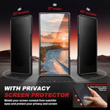 Magnetic Samsung Galaxy S25 Ultra Case with Ring Stand, MagSafe, Camera Cover